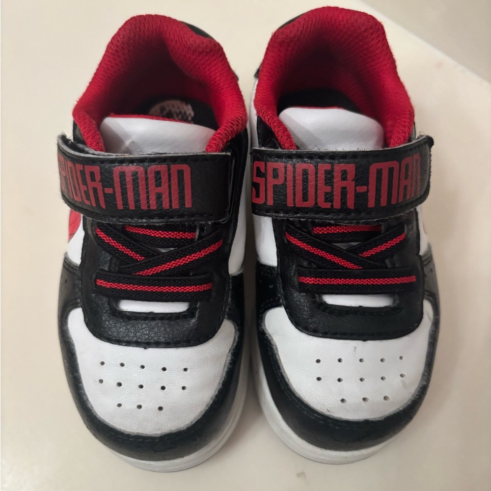 Spiderman Kids Sneakers - Red, Black, and White